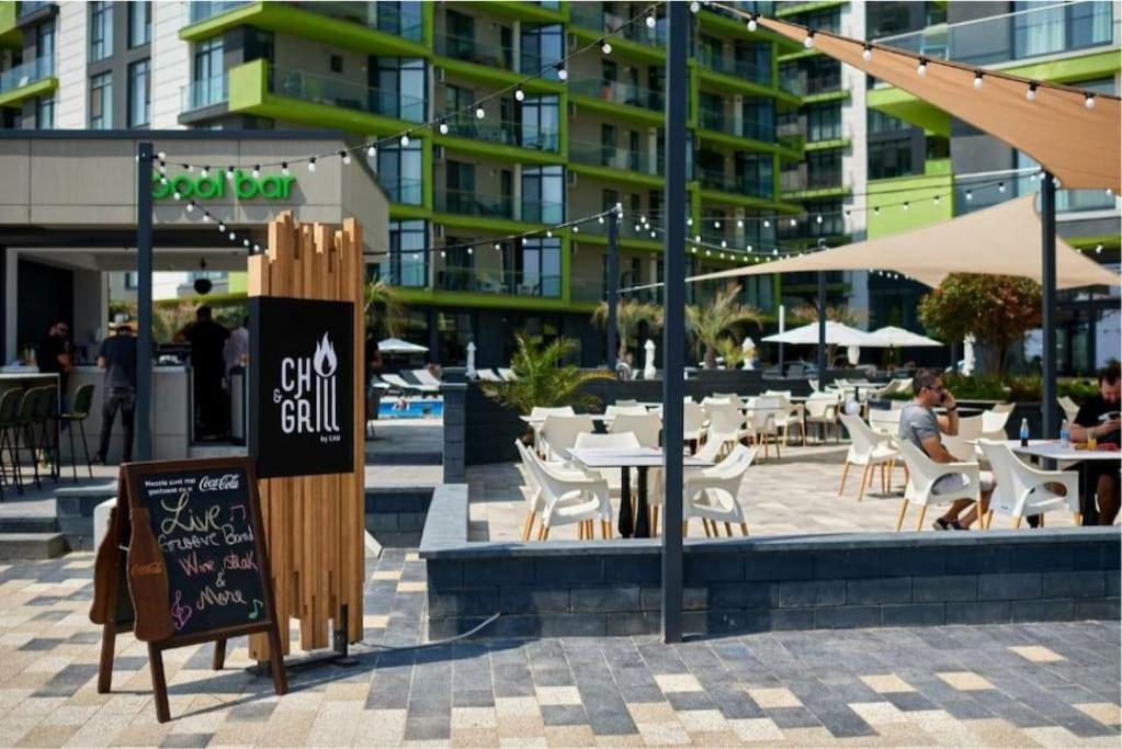 Alezzy Beach Apartament Prima Linie La Mare 那沃达利 外观 照片