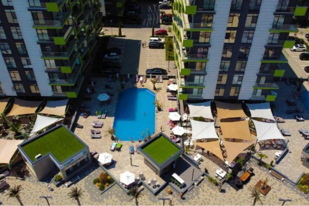 Alezzy Beach Apartament Prima Linie La Mare 那沃达利 外观 照片